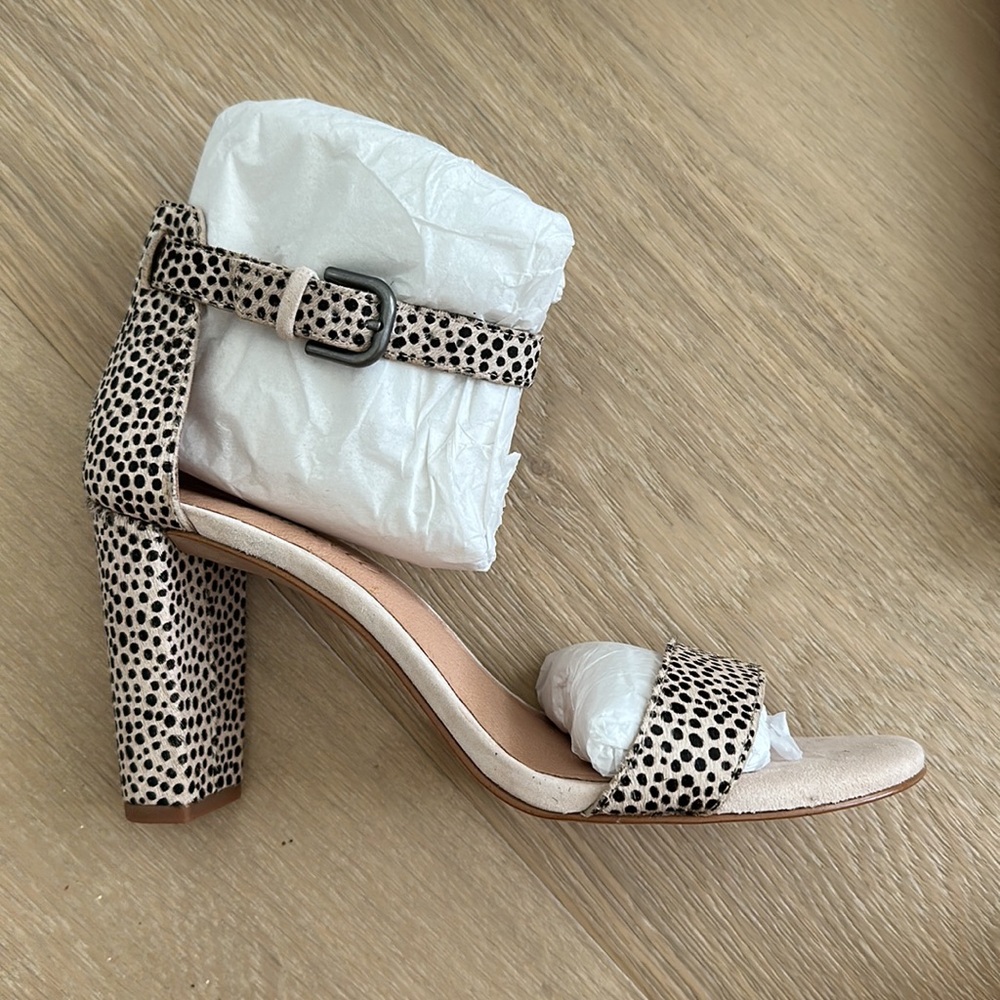 Madewell Occasion Sandals in Calf Hair